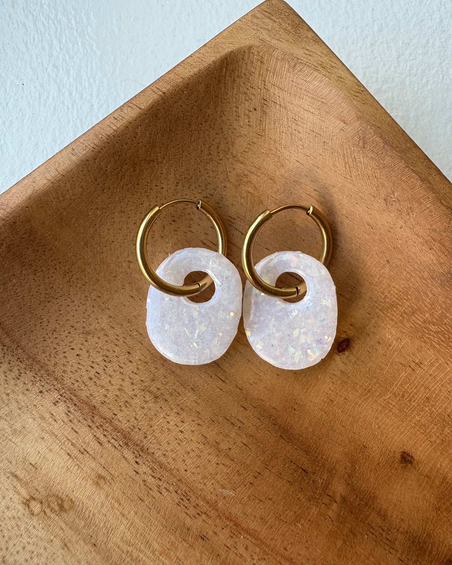 AURI - WHITE GLITTER