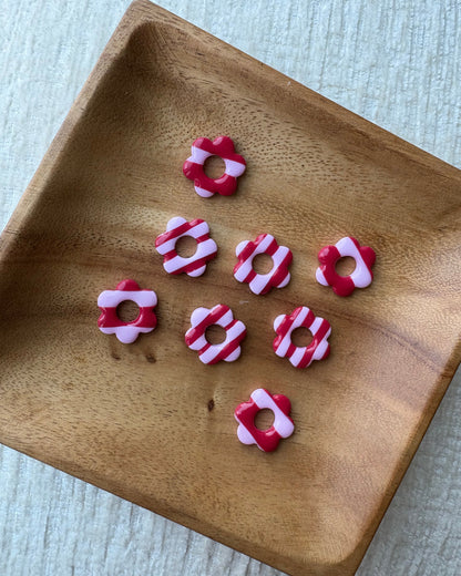 KIRA PASTEL PINK CHERRY (thick stripes)